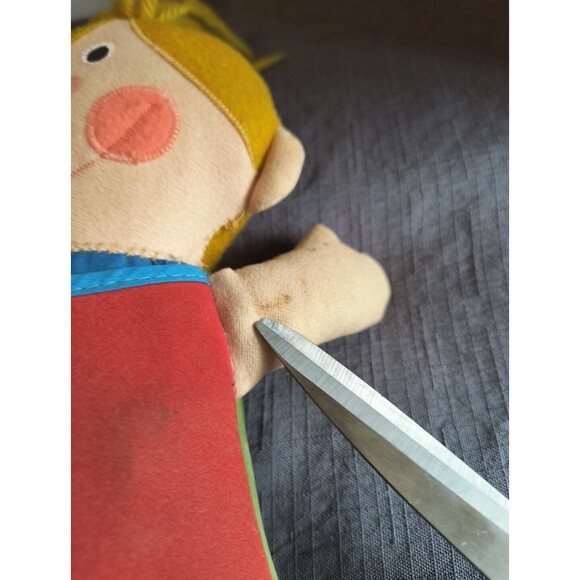 Vintage Playschool Dapper Dan Teaching Doll 10” 1970 Hong Kong - Picture 8 of 12